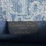 Christian Dior Mini Dior Book Tote Blue